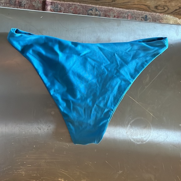 Superdown Blue One Shoulder Bikini - Picture 7 of 10